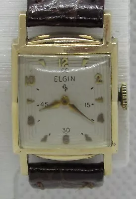 1953 Women's Elgin Manual Wind Watch - Restored And Running • $40