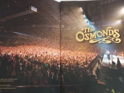 The Osmonds Up Close And Personal Tour Programme Collectors Edition • £9.99