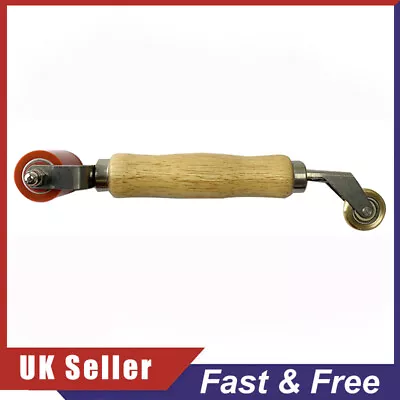 Silicone Seam Roller Brass Penny Combo Ply Roofing Welding EPDM Hand Pressure • £16.99