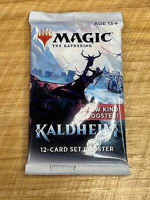 MTG - 1x Kaldheim Set Booster Pack - KHM Set - Factory Sealed • $4.25