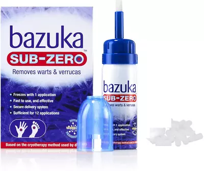 Bazuka Sub-Zero Warts & Verrucas Treatment 50ml • £12.99