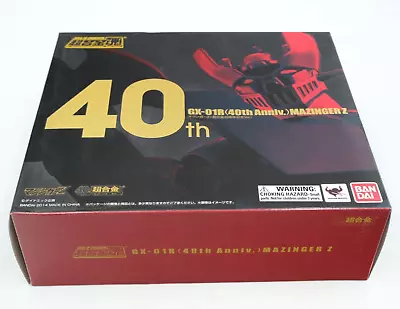 GX-01R MAZINGER Z 40th Anniversary Ver Soul Of Chogokin Action Figure • $175