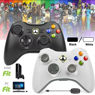 $7.29 • Buy Wireless Controller For Microsoft Xbox 360 Gamepad Game Console PC Windows 10 8