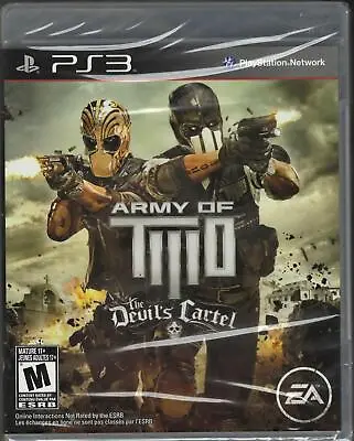 $27.63 • Buy Army Of TWO: The Devil''s Cartel PS3 (Brand New Factory Sealed US Version) PlayS