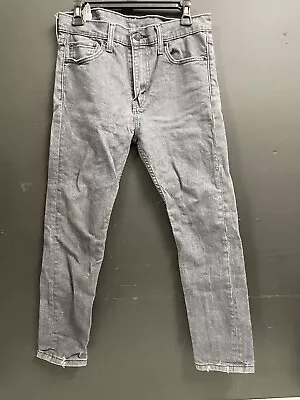 Levis 510  Skinny Men’s Jeans Size 32x30 Light Gray Color • $5