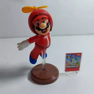 New Super Mario Bros Wii Propeller Mario Choco Egg Mini Figure Gashapon Furuta • $5