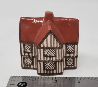 Vintage Mudlen End Studios England Miniature Pottery House 3  • $14.99