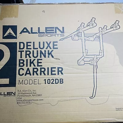 Allen Sports 102DB Deluxe 2-Bike Trunk Mount Rack • $25