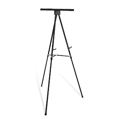  Extra Large 70  High Flip Chart Tripod Display Easel Black Easel With Tray • $100.27