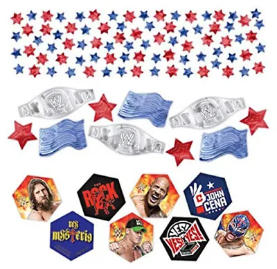 £3.19 • Buy WWE Happy BIRTHDAY Party Supplies  Table CONFETTI 1 Pack W/3 Types Wrestling
