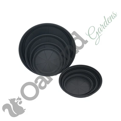 £179.95 • Buy Plant Pot Saucer Round Strong Plastic Base Water Drip Tray Saucers 18cm - 52cm