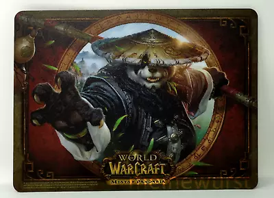 World Of Warcraft Mists Of Pandaria Collectors Edition Mouse Pad Mousepad • $23.54