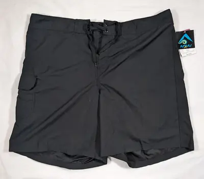 Kanu Surf Marina Black Swim Board  Shorts Men's Size 3X • $14.93