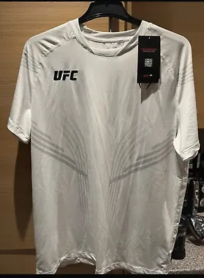 Venum X UFC Replica Walkout Jersey White T Shirt Clothing Casual Wear • £40