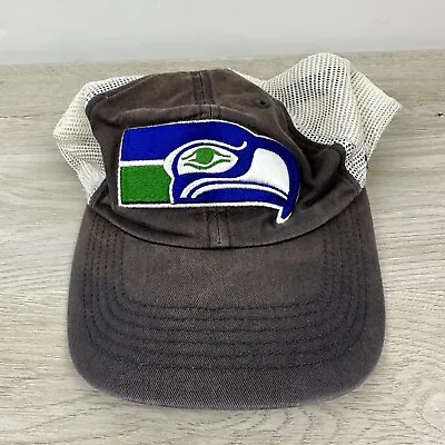 Seattle Seahawks Hat ’47 Brand Small Medium Hat NFL Football Gray Seahawks Hat • $5.40