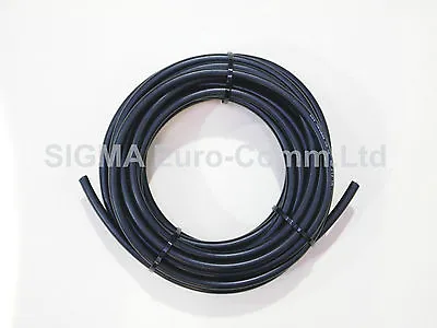 25m RG213 LOW LOSS 50 Ohm Coax Cable 9mm Thick  CB HAM Amateur Radio  • £54.95