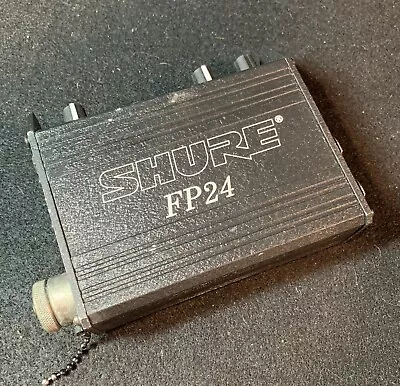 Shure FP24 2 Channel Portable Field Audio Mixer • $199.99