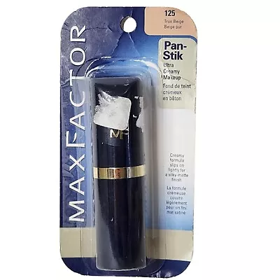 Max Factor Pan-Stik Ultra Creamy Makeup True Beige #125 READ DESCRIPTION  • $89.99