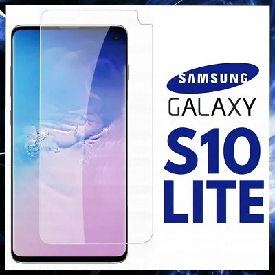 For SAMSUNG GALAXY S10 LITE FULL COVER TEMPERED GLASS SCREEN PROTECTOR GENUINE • $8.46