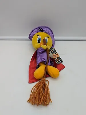 Vintage Warner Bros Store Exclusive Tweety Witch Bean Bag Plush With Tags 12  • $8.75