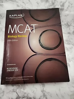 Kaplan MCAT Biology Review Fifth Edition Paperback • $9.99