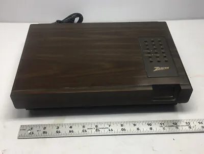 Vintage 1980 Zenith Space Command Early Cable Box With Key Tested LOOK! • $39.95