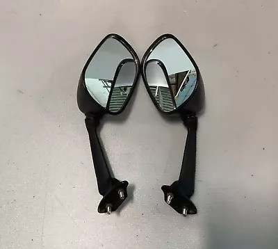 $62.99 • Buy 13-18 Kawasaki Ninja Zx6r Zx 636 Right Left Side Rear View Mirrors Oem
