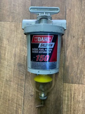 Dahl Baldwin Diesel Fuel Filter Housing/Water Separator – MODEL 150 • $246.28