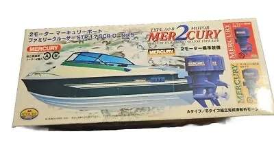 RARE NEW Mitsuwa Mercury 2 Type A & B Outboard Motor Boat MODEL KIT Motorboat • $99.99