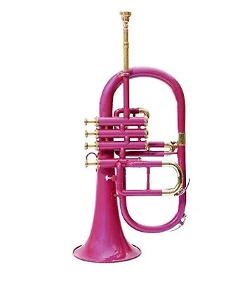 Professional Flugel 4V Pink+ Brass Expert's Choice With Hard Case & Mp • $197.43