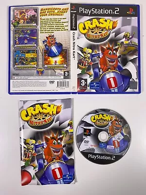 Crash Nitro Kart PS2 Game - Complete - VGC • £6.50