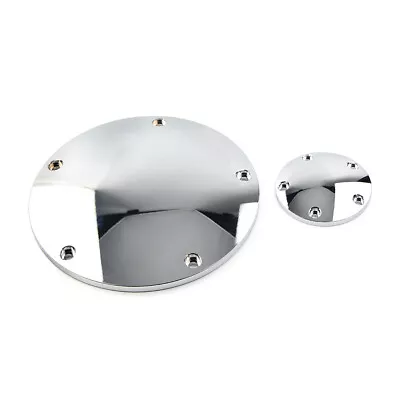 5-Hole Chrome Domed Derby & Timing Timer Cover For Harley Touring Street Glide • $40.98