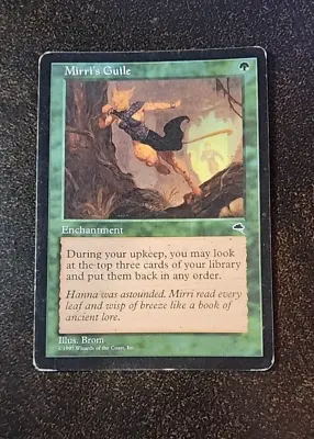 1x Mirri's Guile Rare Enchantment Card - Weatherlight - LP/HP • $30