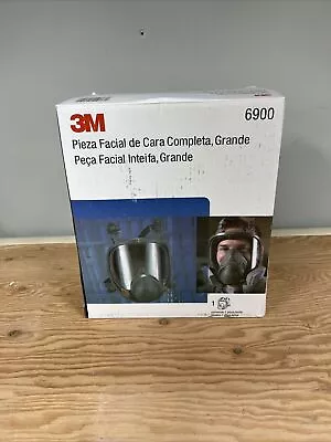 3M 6900 Full Face Reusable Respirator  Full Facepiece Gray : LARGE NEW In Box! • $67.99