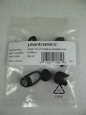 Plantronics Backbeat GO Replacement 3 Sizes Earbud Kit + 2 Stabilizers In Black • $21.81