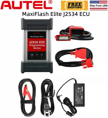 Autel MaxiFlash Elite VCI J2534 MaxiSys Elite MK908P PC Diagnostic Tool • $799