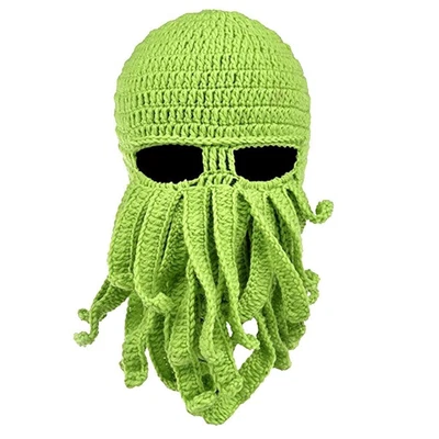 £10.49 • Buy Unisex Beanie   Novelty Viking Beard Hat Face Mask Winter Warm Ski Knit Hat