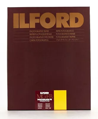 Ilford Multigrade FB Warmtone Semi-Matt 12x16  (30.5x40.6cm) - 10 Sheets • £49.99