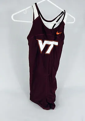 2009 Virginia Tech Hokies Game Issued Maroon Jersey Cross Country Track M D94 • $79.99