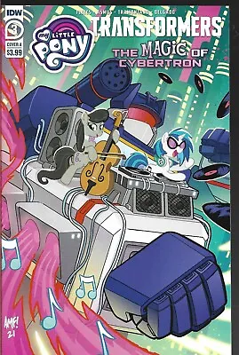 MY LITTLE PONY / TRANSFORMERS - MAGIC OF CYBERTRON #3 A - Back Issue (S) • £12.99