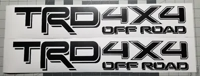 2X Toyota TRD 4x4 Off Road Tacoma Tundra Truck Decal Sticker  • $15.85