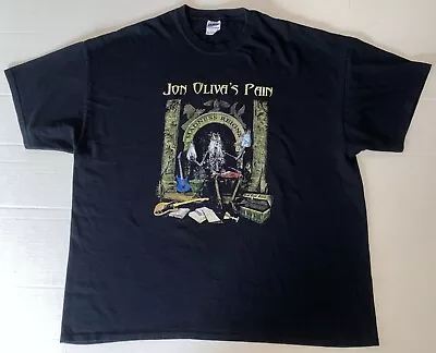 Savatage’s Jon Oliva's Pain Concert Tour Shirt 2XL XXL Rare Hall Mountain King • $79.99