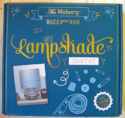 The Makery Make Your Own Lampshade Craft Kit - Gift Personalised Home Decor • £8