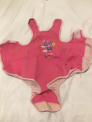 Miss Zoggy Swim Wet Suit Vest - Pink - Aged 3-6 Months • £1.99