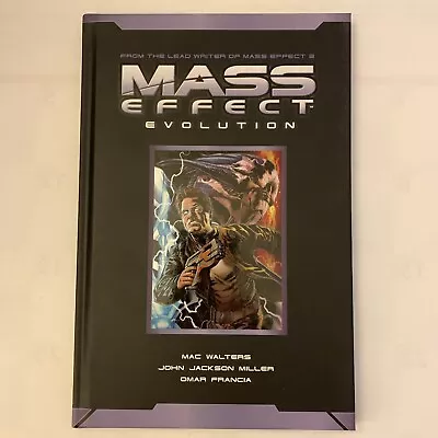 Mass Effect Evolution HARDCOVER 2011 BOOK Dark Horse Mac Walters • $29.99