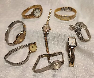 Vintage Womans Wrist Watch Lot • $29.99