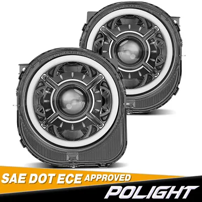 Pair 9inch LED Headlights W/Daytime Running Lights For 2015-2023 Jeep Renegade • $349.99