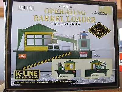 K-line  Reading Lines Operating Barrel Loader Nib 0/027 Gauge K-0124rdg Nib • $19.95