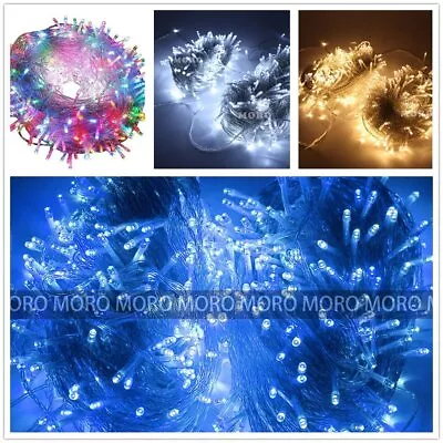 50/100M 1000/500 LED String Lights Fairy Christmas Party Tree Wedding In/Outdoor • $27.26