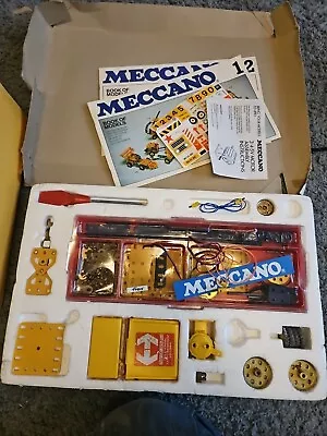 Meccano Motorised  Set 2 In Box With Manuals • £5.99